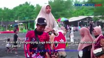 Sensasi Menikmati Ombak Sambil Berkuda di Pantai Watu Pecak di Lumajang