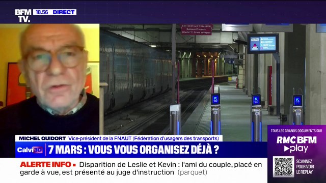 Michel Quidort (FNAUT): Le droit de grève existe, mais la liberté d'aller et venir est également inscrite dans la Constitution