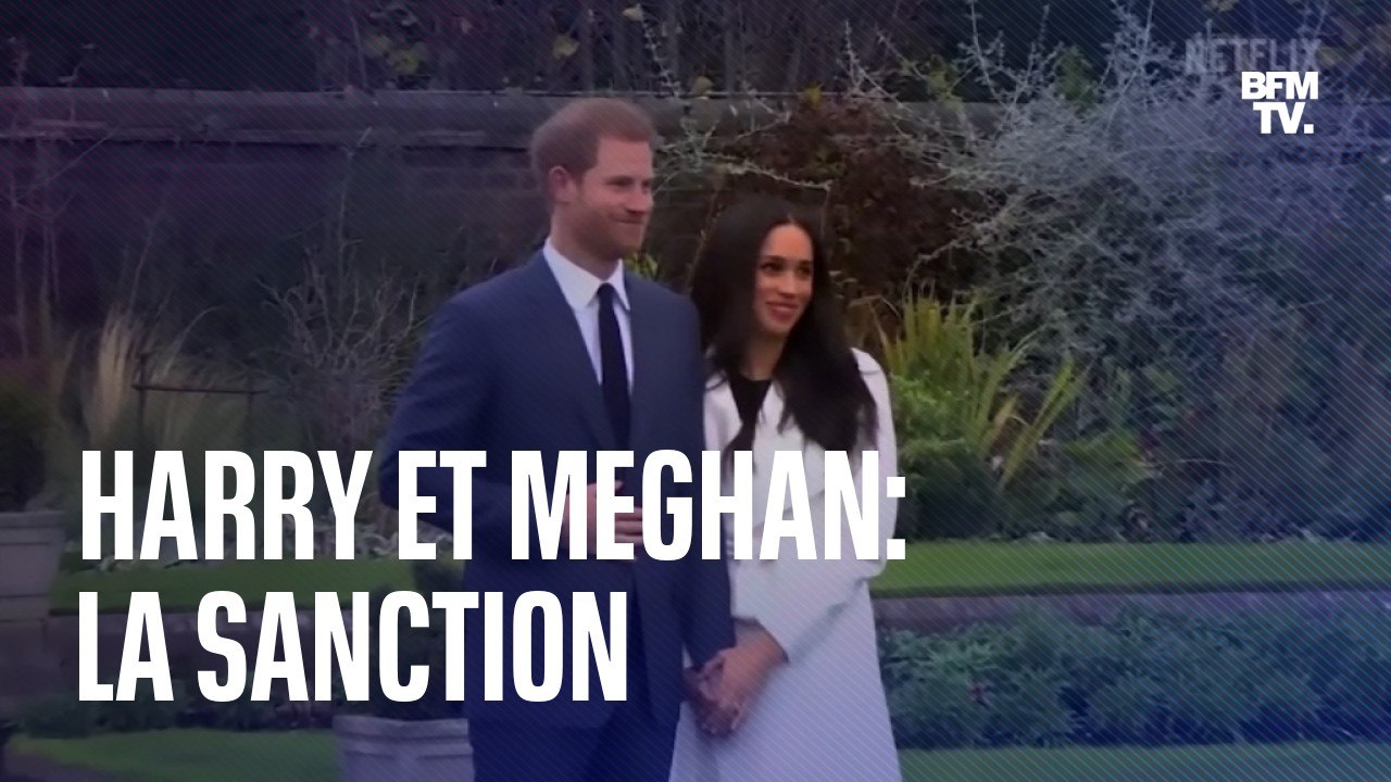 Harry et Meghan: la sanction