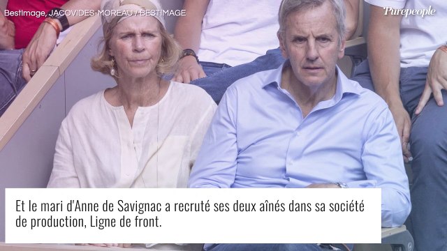 Bernard de La Villardière travaille avec ses enfants, une pratique décriée en France mais qu'il défend