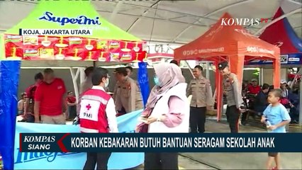 [LIVE] Jumlah Pengungsi di PMI Jakut Ada 121 Jiwa, Bantuan Seragam Sekolah Masih Dibutuhkan!