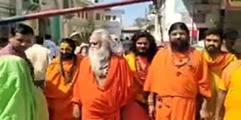 वीडियो : निर्माणाधीन राम मंदिर को देखकर बोले अयोध्या के संत