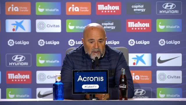 Simeone: Estoy tranquilo, estoy en paz, porque estoy en el lugar donde quiero