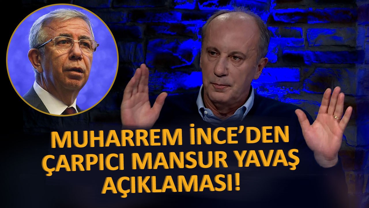 Muharrem İnce Resmen Açıkladı! İşte Ümit Özdağ İle İttifak Yapmama Sebebi