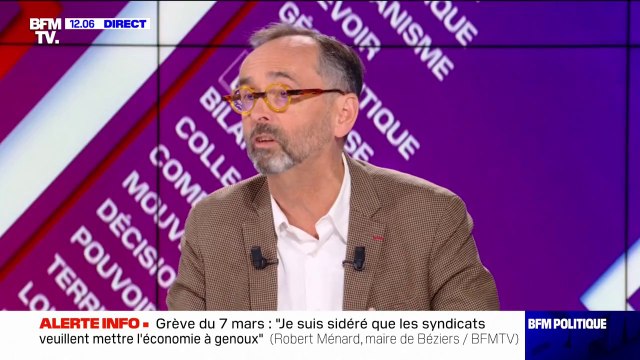 Robert Ménard sur les propos de Gabriel Attal: C'est de la caricature de politiques