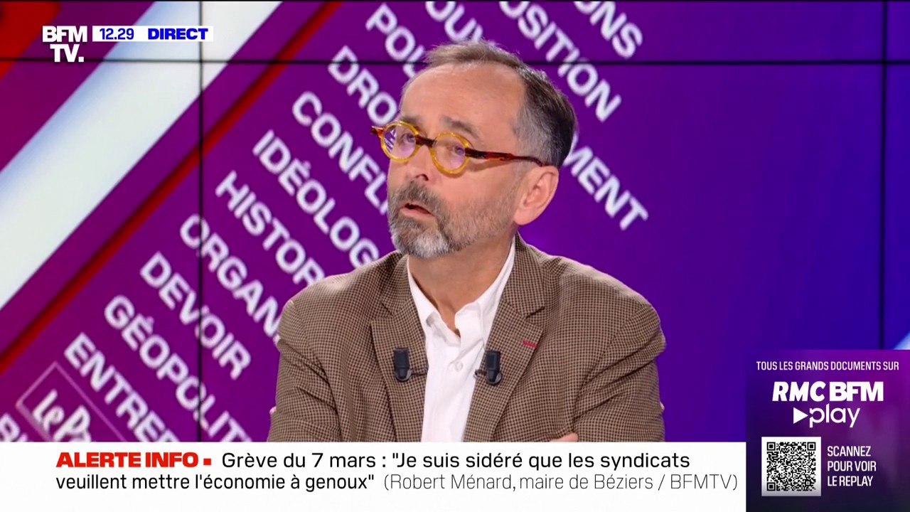 Robert Ménard: "J'ai honte" du débat à l'Assemblée nationale sur la réforme des retraites