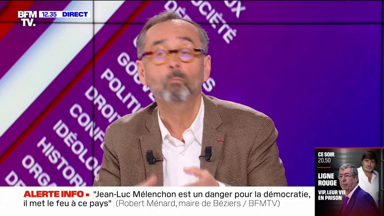 Robert Ménard sur l'affaire Quatennens: "Ca m'a touché. Je ne le défends pas mais je ne lui mettrai pas le dernier coup de pied"