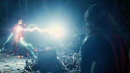 THE AVENGERS Stark Fights Thor - (2012) Marvel