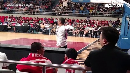 Done for the conference, LA Tenorio joins staff in coaching Ginebra on Sunday game