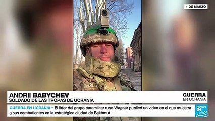 Continúan los intensos combates por el control de Bakhmut