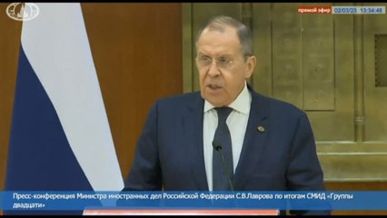 Lavrov: dichiarazione G20 senza unanimità per colpa di Occidente