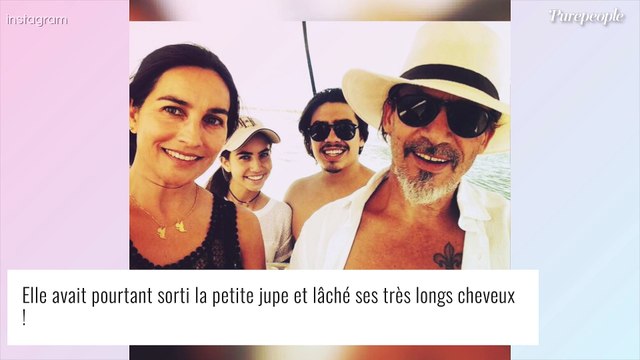 Florent Pagny : Très longue chevelure et micro-jupe en cuir, sa fille Ael enflamme la Fashion Week !