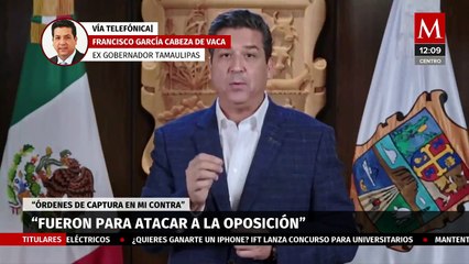 Acusaciones en mi contra fueron para atacar a la oposición, dice Cabeza de Vaca