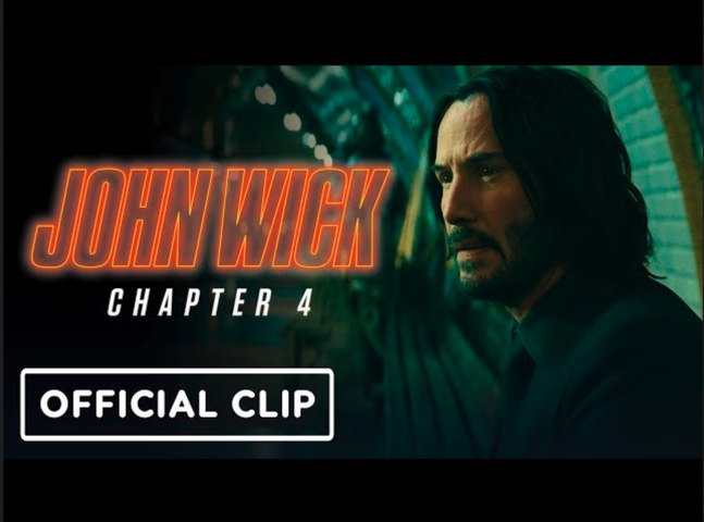 John Wick: Chapter 4, Official Trailer, film trailer, movie theater,  IMAX, John Wick