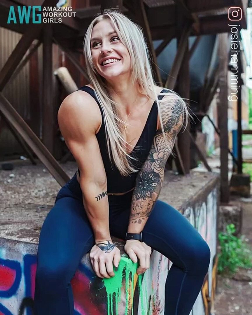 Josie Hamming - Her strength is just unbelievable - video Dailymotion