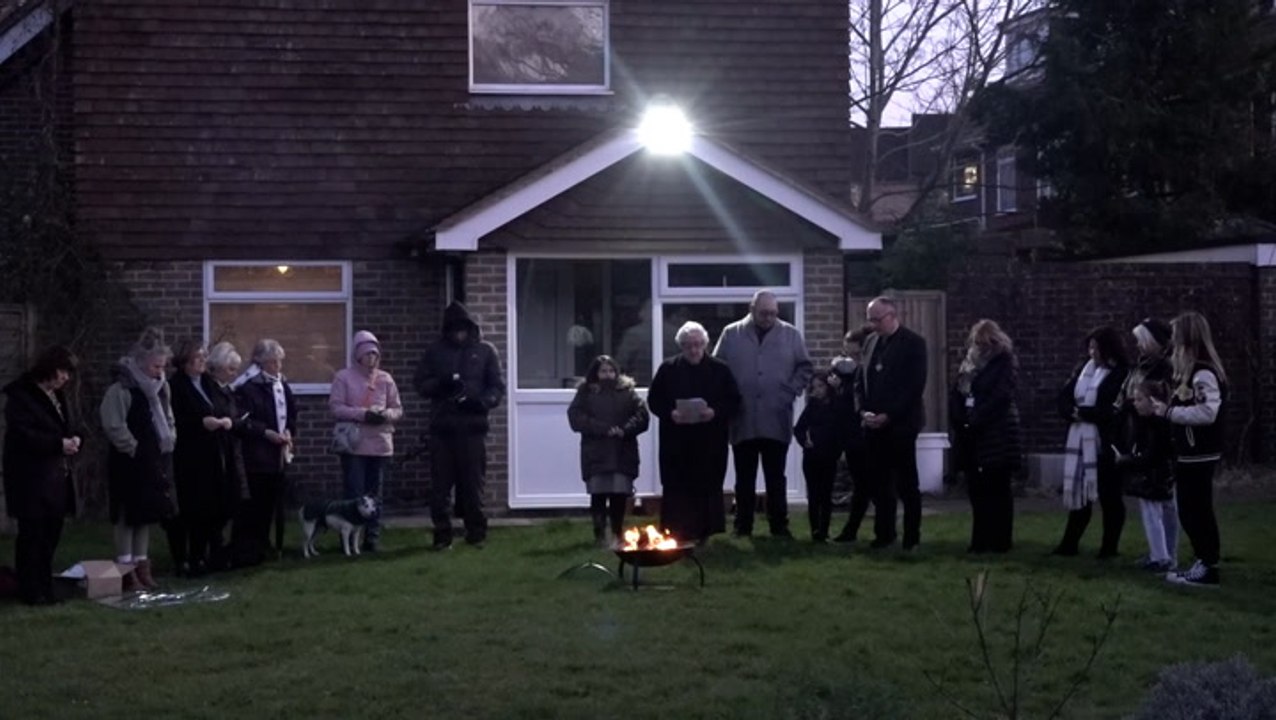 Candlelight vigil held after remains found in search for Constance ...