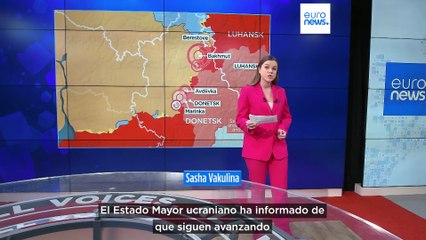 Mapa de la guerra/ Las tropas rusas siguen su avance hacia una Bajmut casi en ruinas