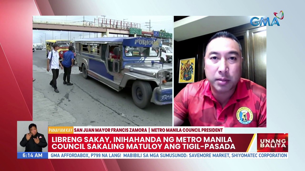 Libreng sakay, inihahanda ng Metro Manila Council sakaling matuloy ang tigil-pasada | UB