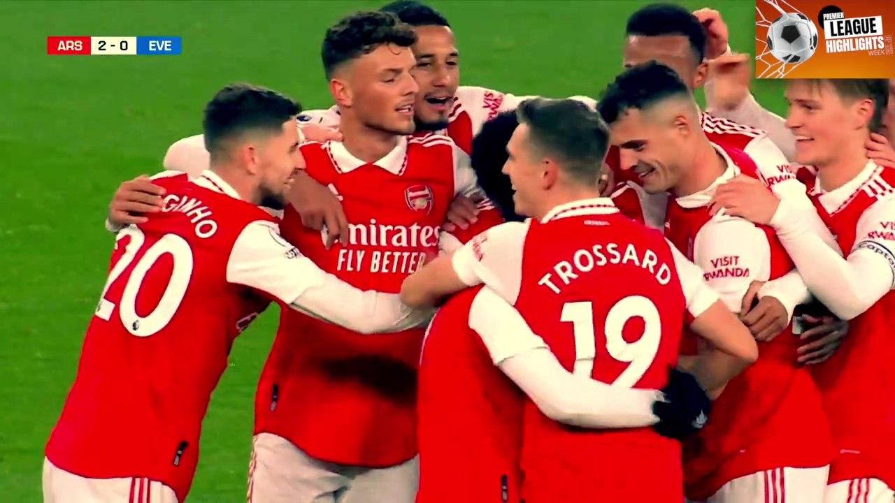 Arsenal 4-0 Everton | Highlights