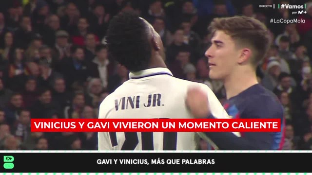 El insulto de Gavi a Vinicius en el Real Madrid vs. Barcelona de Copa del Rey: Eres un hijo de puta