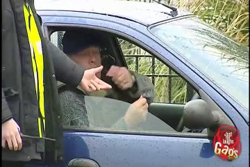 Napping British Policeman