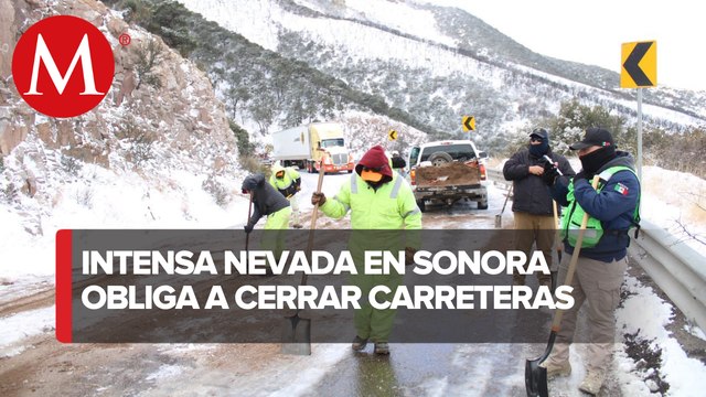 Coordinación Estatal de Protección Civil de Sonora pide seguir medidas de seguridad por nevadas