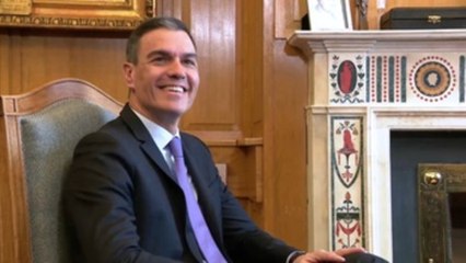 Sánchez se compromete a agilizar la transición verde y la aplicación acuerdo Irlanda del Norte