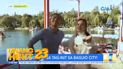 Sweater weather sa Session Road kasama si UH Funliner Jenzel | Unang Hirit