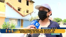 ¡De cabezas! Conozca la casa al revés en Carabayllo que es sensación en las redes sociales