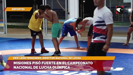 Misiones pisó fuerte en el Campeonato Nacional de Lucha Olímpica