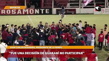Torneo Provincial | “Fue una decisión de Guaraní no participar”