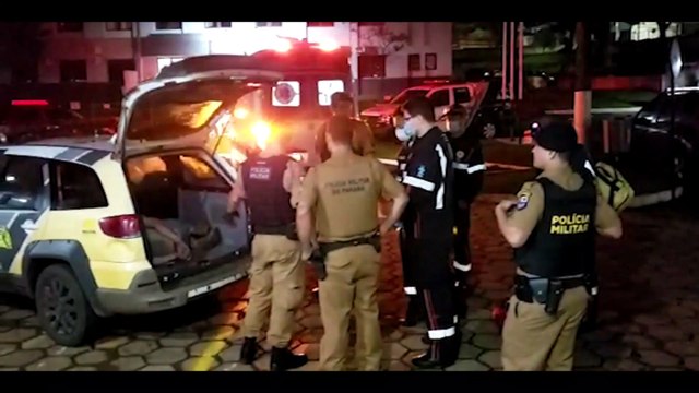 Homem de Guaraniaçu surta ao ser detido e é socorrido pelo Samu na 15ª SDP