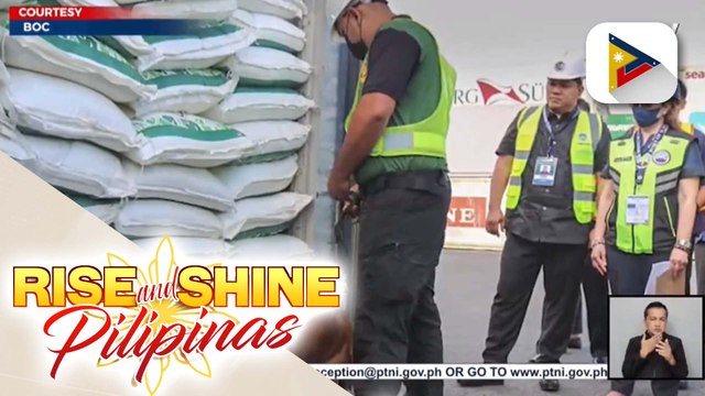 P150-M halaga ng smuggled na asukal, nasabat ng BOC sa Subic