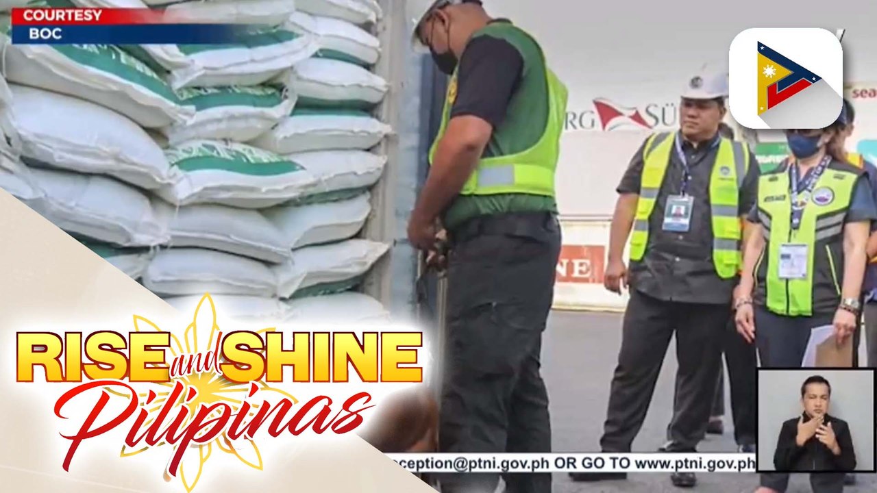 P150-M halaga ng smuggled na asukal, nasabat ng BOC sa Subic
