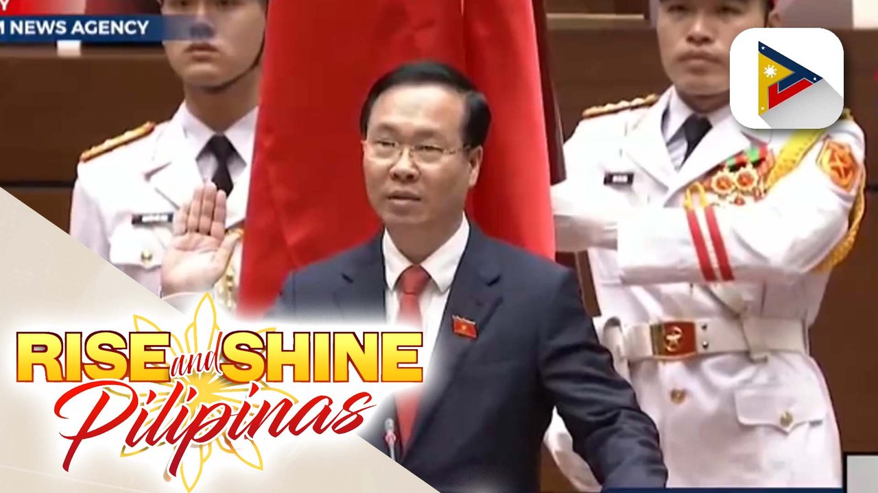 Vo Van Thuong, nanumpa na bilang bagong Presidente ng Vietnam