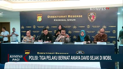 Polisi: AG, Mario Dandy dan Shane Berniat Aniaya David Sejak di Mobil