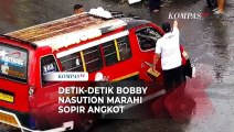 Detik-detik Bobby Nasution Marahi Sopir Angkot yang Terobos Lampu Merah dan Tabrak Motor
