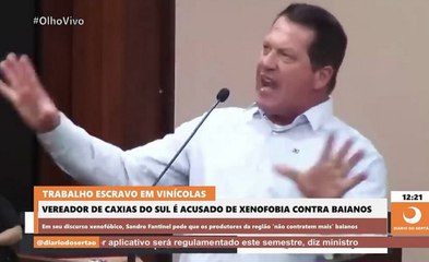 Vereador gaúcho que praticou xenofobia contra o povo baiano não será punido criminalmente, diz advogado