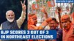 NE elections: BJP wins in Nagaland & Tripura; reunites with NPP in Meghalaya | Oneindia News