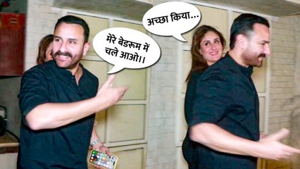Paparazzi पर भड़के Saif Ali Khan, Kareena Kapoor का ये रहा रियक्शन