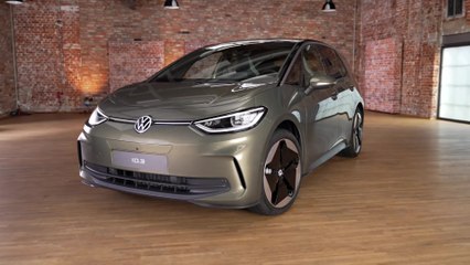 The new Volkswagen ID.3 Exterior Design in Studio