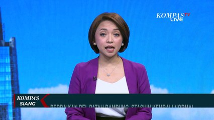 Kondisi Stasiun Manggarai Normal Usai Rel Kereta Patah di Cawang Ditangani