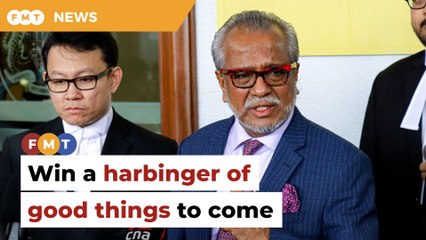 This win is the beginning of many good things, says Shafee