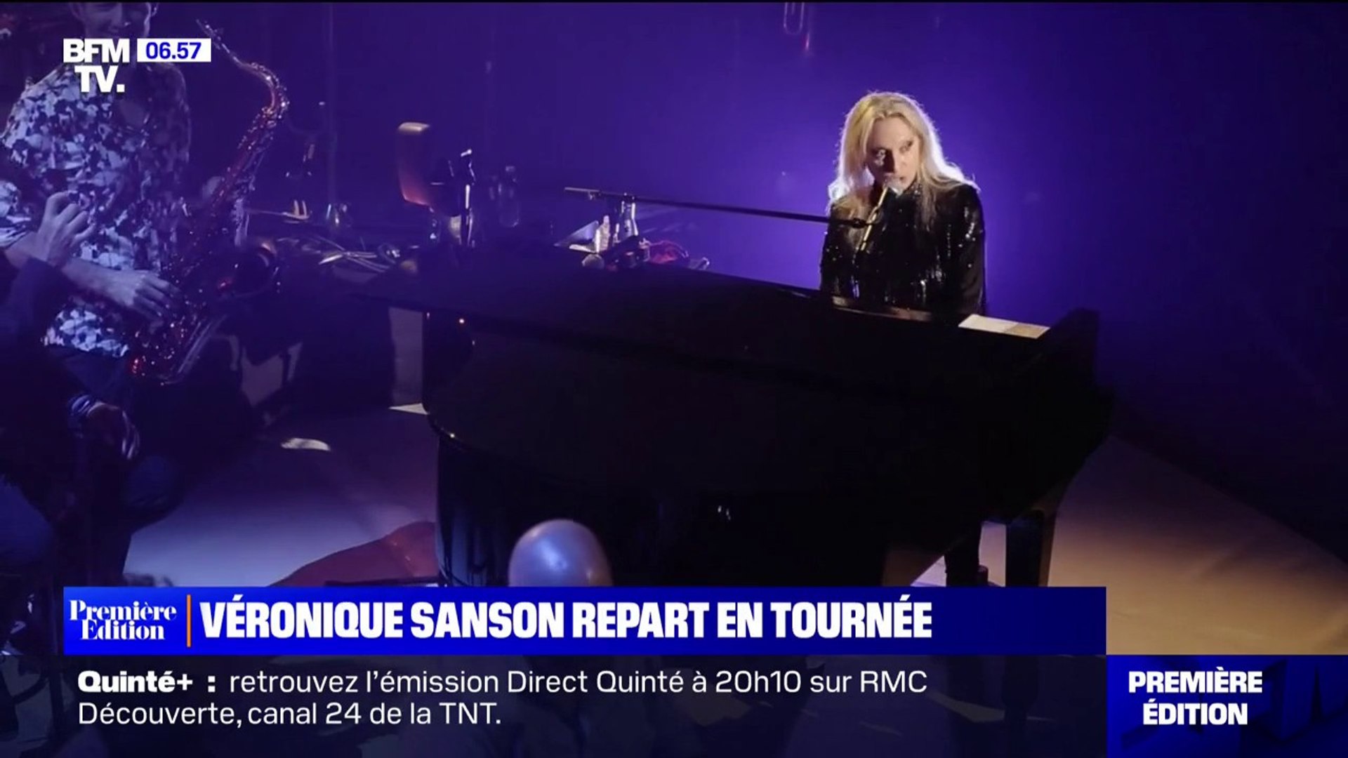 Véronique Sanson retrouve son piano pour une tournée sur les scènes de  France - Vidéo Dailymotion