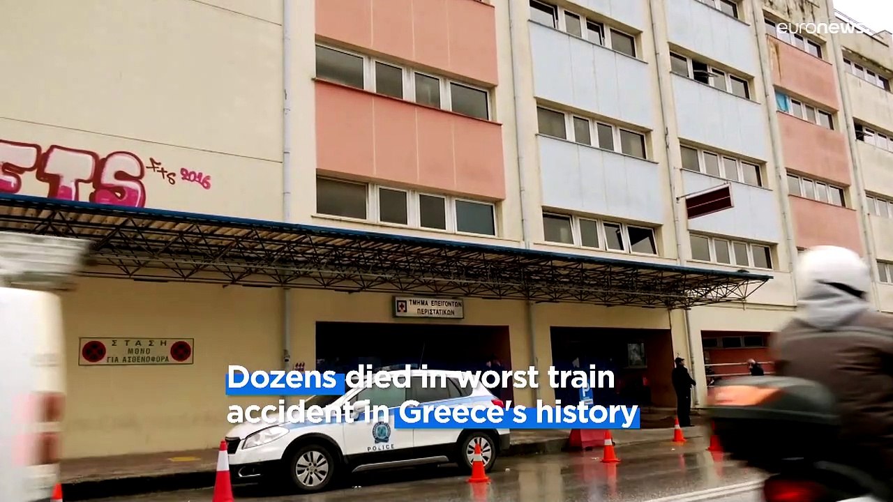 Greek unions protest over rail safety following train crash disaster