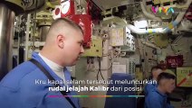 Kapal Selam Rusia Tembak Rudal Kalibr, Tergetnya Siapa?