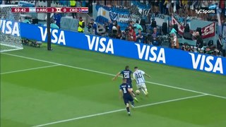 Mundial Qatar 2022:  Argentina 3 - 0 Croacia