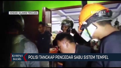 Polisi Tangkap Pengedar Sabu Sistem Tempel