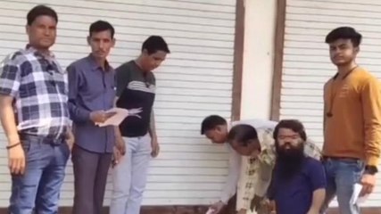 राजगढ़: बकायादारों पर नगर पालिका की बड़ी कार्यवाही, 25 दुकानों पर जड़ दिए तालें..