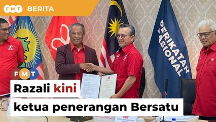 Razali ketua penerangan baharu Bersatu